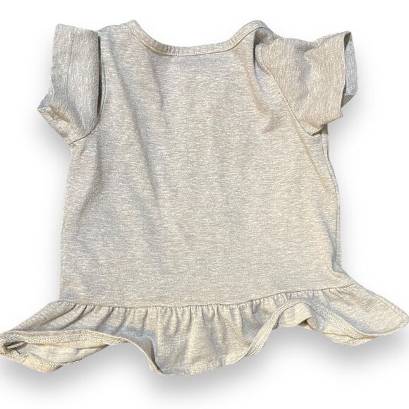 Grow Together Wonder Nation Graphic Print Shirt Toddler Girl 3T Gray Floral Top - Picture 7 of 7